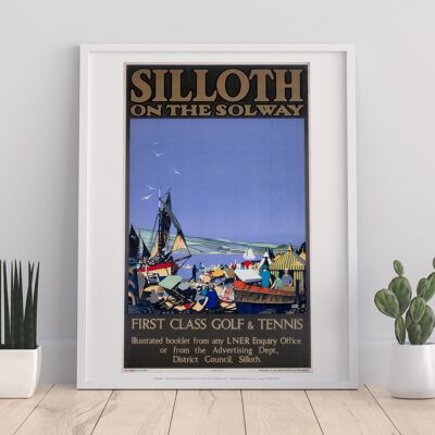 Silloth On The Solway - 11X14” Premium Art Print