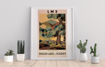 Lacs anglais pour les vacances - 11X14" Premium Art Print