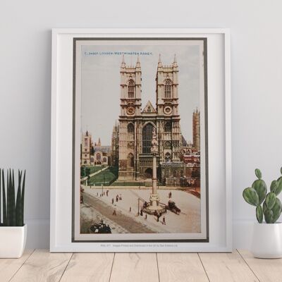 London, Westminster Abbey - 11X14” Premium Art Print