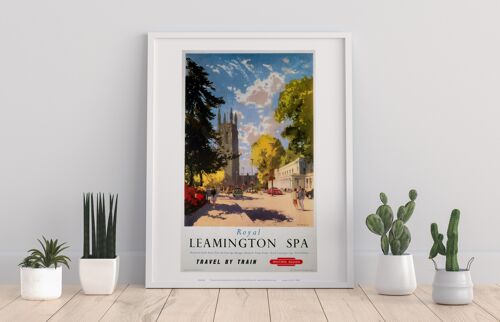 Royal Leamington Spa - Travel By Train - Premium Art Print