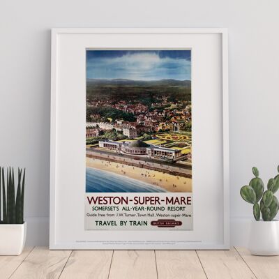 Weston-Super-Mare - Somerset's Resort Art Print