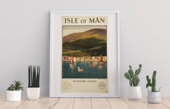 Île de Man - Pleasure Island - 11X14" Premium Art Print