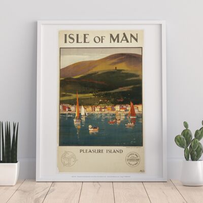 Isle Of Man - Pleasure Island - 11X14” Premium Art Print