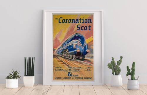 The Coronation Scott - Railway Art Print