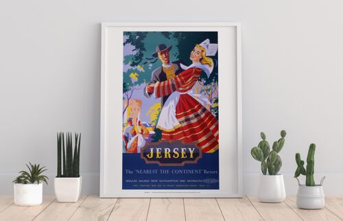 Jersey, Nearest The Continent Resort - Premium Art Print