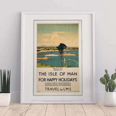 Douglas Bay, The Isle Of Man - 11X14” Premium Art Print