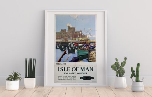 Peel Castle, Isle Of Man - 11X14” Premium Art Print
