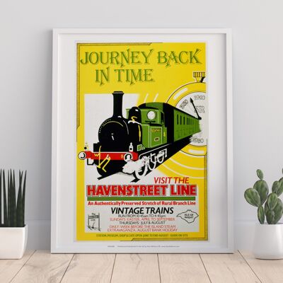 Journey Back In Time - Havenstreet Line - Premium Art Print