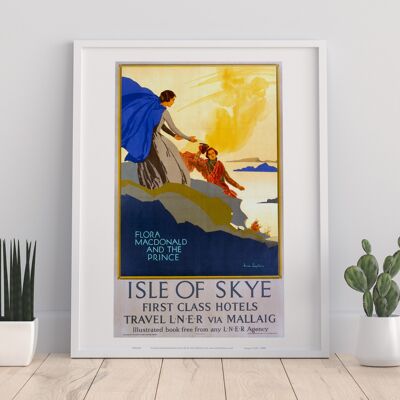 Isle Of Skye - Flora Macdonald And The Prince - Art Print