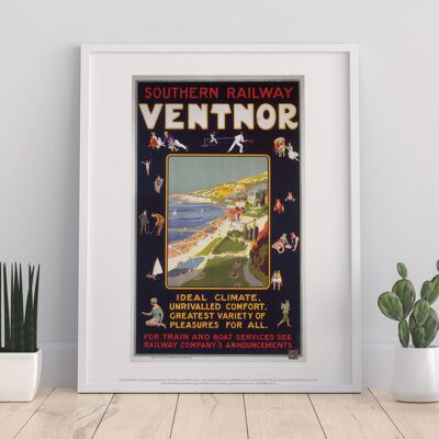 Ventnor - Ideal Climate - 11X14” Premium Art Print