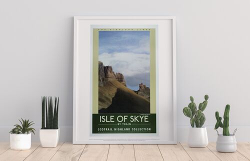 Isle Of Skye By Train-Scotrail Highland Collection Art Print
