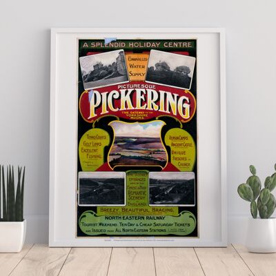 Picturesque Pickering - Yorkshire Moors - Premium Art Print