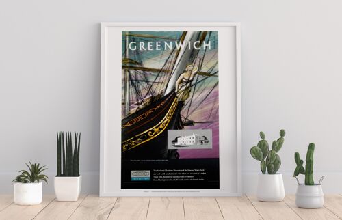 Greenwich - Cutty Sark Masthead - 11X14” Premium Art Print