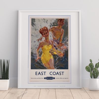 East Coast - British Railways - 11X14” Premium Art Print