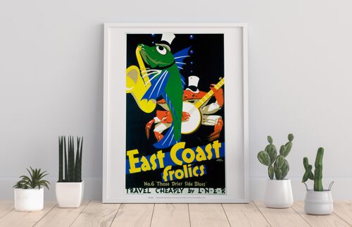 East Coast Frolics No 6 - 11X14” Premium Art Print