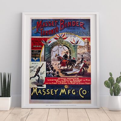 Massey-Toronto Binder - Mfg Co - 11X14” Premium Art Print