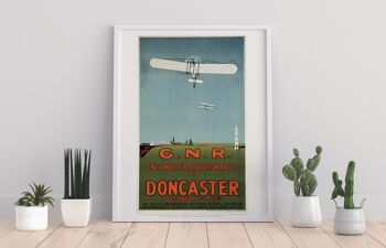 Les premières courses d'aviation d'Angleterre à Doncaster - Gnr Impression artistique