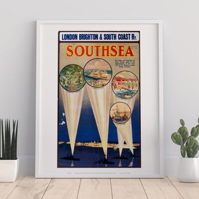 Southsea By London Brighton - South Coast Railway Art Print