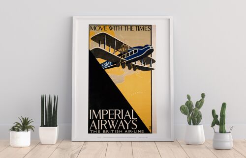 Imperial Airways - The British Air-Line - Premium Art Print