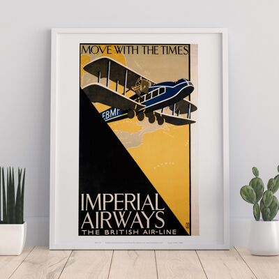 Imperial Airways - The British Air-Line - Premium Art Print