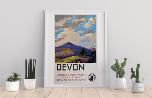 Devon - Penny-A-Mile - 11X14” Premium Art Print