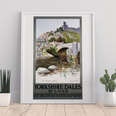 Yorkshire Dales Holiday Handbook - By Lner - Art Print
