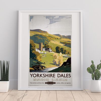 Yorkshire Dales - British Railways - Premium Art Print