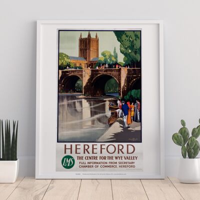 Hereford - Centre For The Wye Valley Lms - 11X14” Art Print