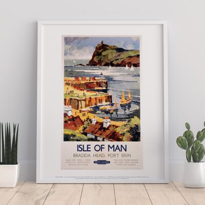 Isle Of Man - Bradda Head Port Erin - Premium Art Print