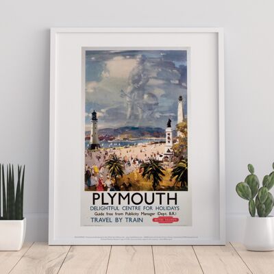Plymouth Delightful Centre For Holidays - Art Print
