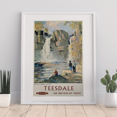 Teesdale - High Force Middleton-In-Teesdale - Art Print