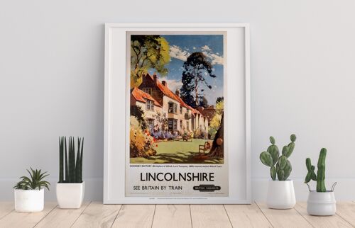 Lincolnshire, Somersby Rectory - 11X14” Premium Art Print