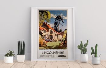 Lincolnshire, presbytère de Somersby - 11X14" Premium Art Print