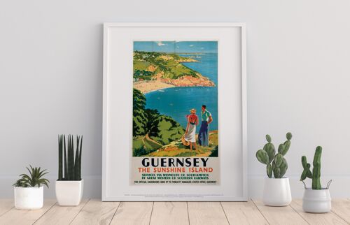 Guernsey Sunshine Island - Weymouth Or Southampton Art Print
