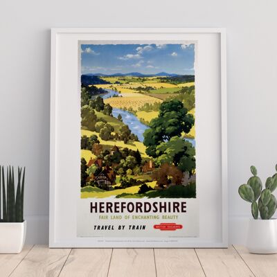 Herefordshire - Land Of Enchanting Beauty - Art Print