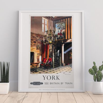 York - Treasurers House - 11X14” Premium Art Print