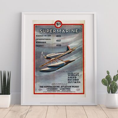Supermarine - The International Schneider Trophy Art Print