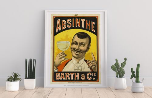 Absinthe Barth And C. - 11X14” Premium Art Print