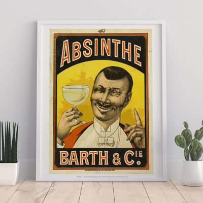 Absinthe Barth And C. - 11X14” Premium Art Print