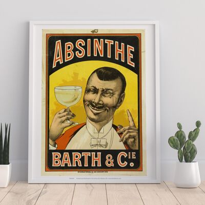 Absinthe Barth And C. - 11X14” Premium Art Print