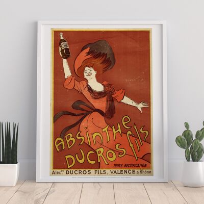 Absinthe Ducros Fils - 11X14” Premium Art Print