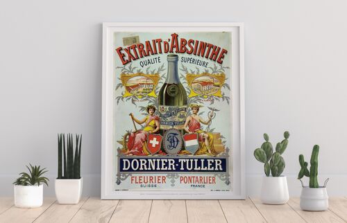 Extrait D'Absinthe - Dornier Tuller - Premium Art Print