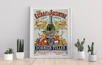 Extrait D'Absinthe - Dornier Tuller - Impression d'Art Premium