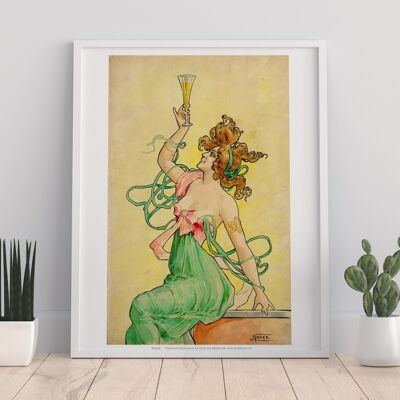 Green Absinthe - 11X14” Premium Art Print