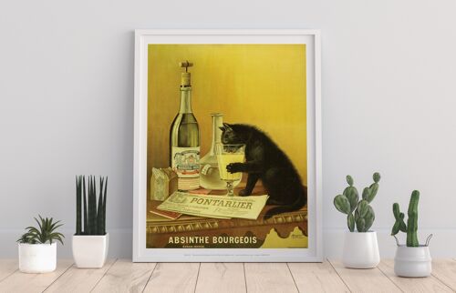 Absinthe Bourgeois - 11X14” Premium Art Print