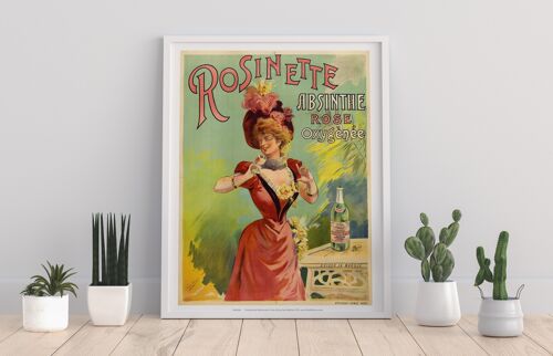 Rosinette, Absinthe Rose Oxygene - 11X14” Premium Art Print