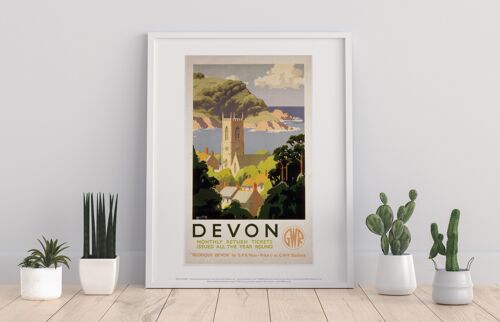 Devon - Glorious Devon Gwr - 11X14” Premium Art Print
