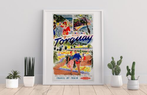 International Resort Of Torquay - 11X14” Premium Art Print