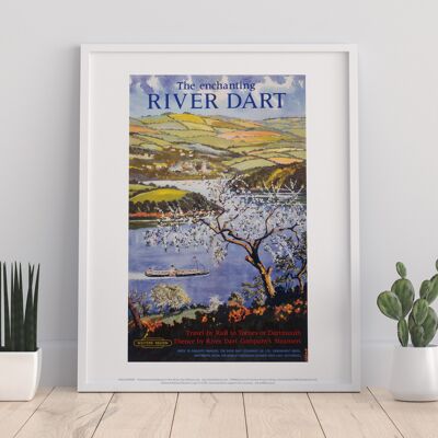 Enchanting River Dart - 11X14” Premium Art Print