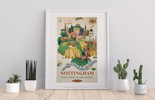 Nottingham British Railways, 1953 - 11X14” Premium Art Print
